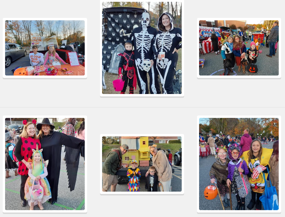 Pictures from Trunk or Treat 